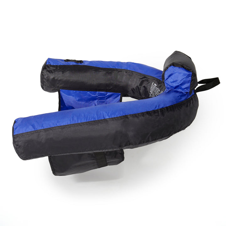 SWIMLINE ORIGINAL Fabric Covered U-Seat Inflatable Pool Float Lounger Sling Seat - VMInnovations