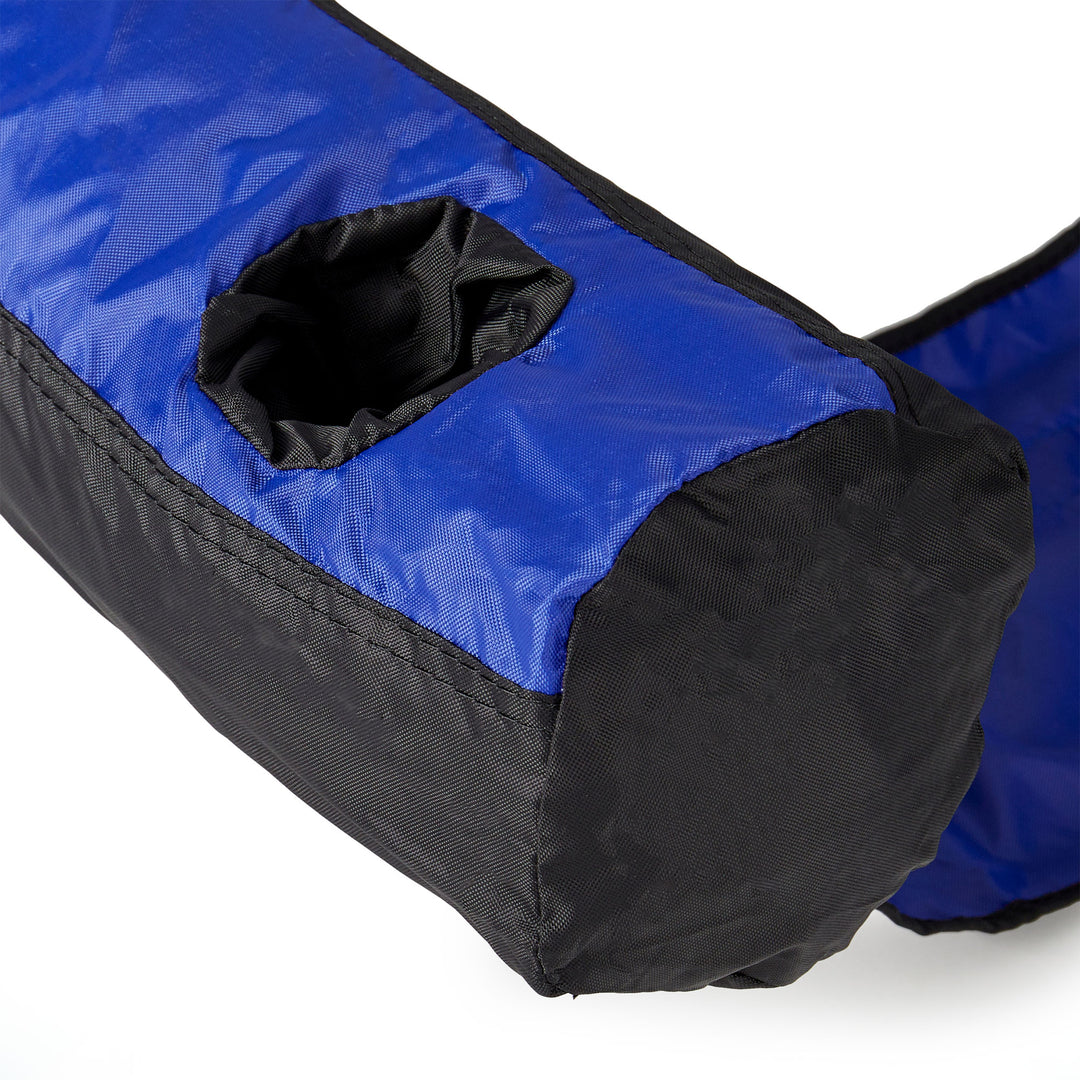 SWIMLINE ORIGINAL Fabric Covered U-Seat Inflatable Pool Float Lounger Sling Seat - VMInnovations