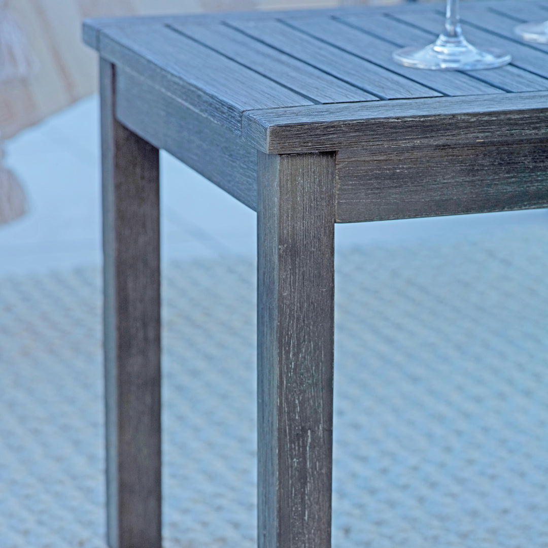 Coaster Home Furnishings Jonah 4 Piece Wood Outdoor Patio Conversation Set, Gray - VMInnovations