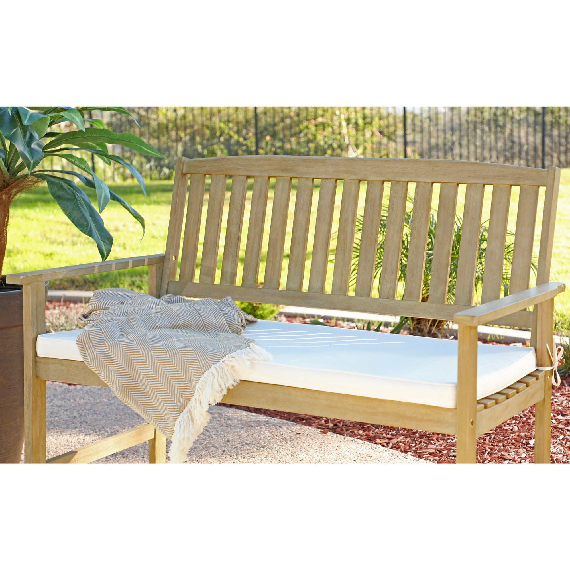 Coaster Home Furnishings Jonah 4 Piece Wooden Outdoor Patio Conversation Set
