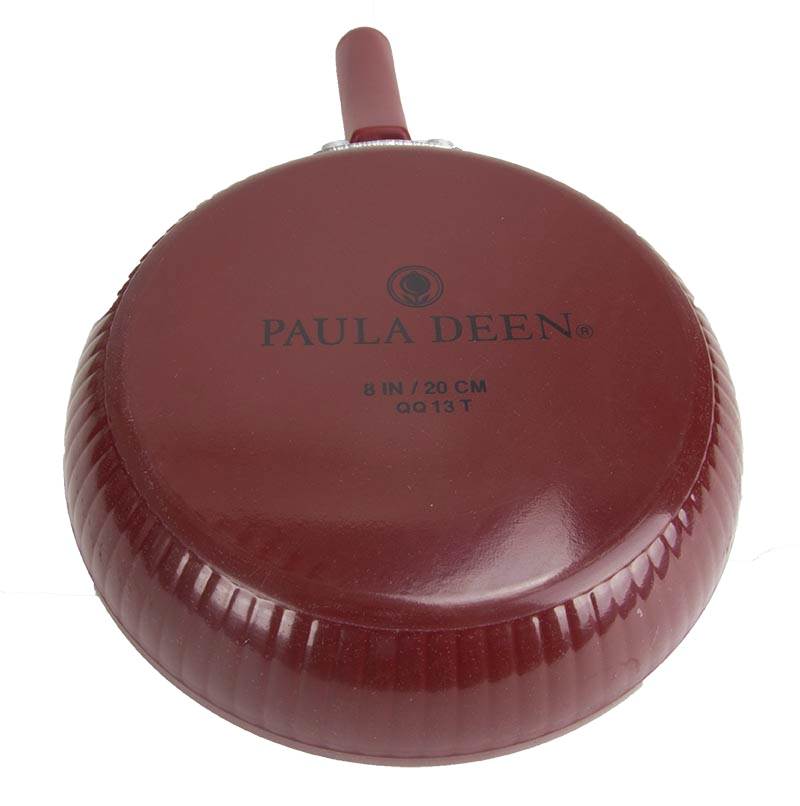 Paula Deen 18-Piece Kitchen Porcelain Cookware Set Nonstick - Red - Open Box