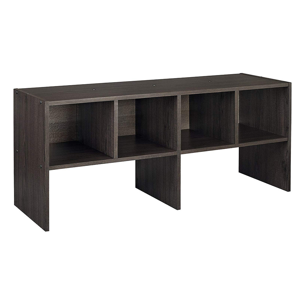 ClosetMaid Shelf Organizer with Shoe Rack and Cube Storage, Espresso (Open Box) - VMInnovations
