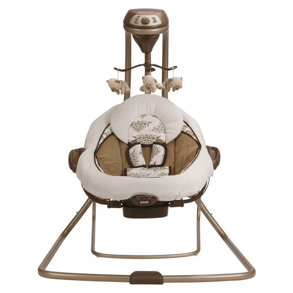 Graco DuetConnect LX Infant Baby Swing and Bouncer – Farrow - Open Box