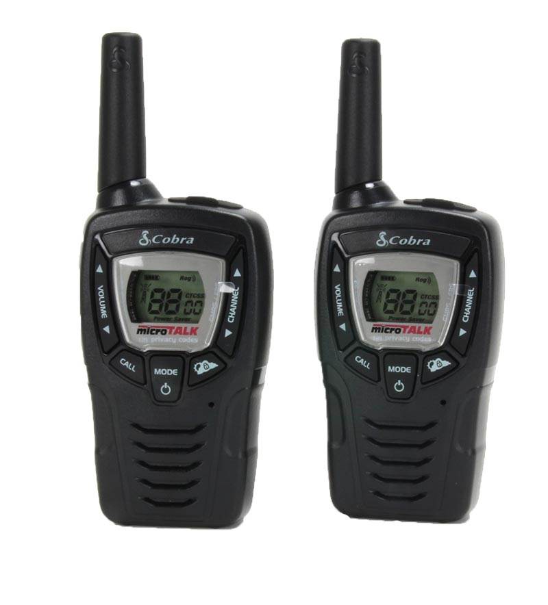 COBRA CX312 23 Mile 22 Ch. FRS/GMRS Walkie Talkie 2-Way Radios - Open Box