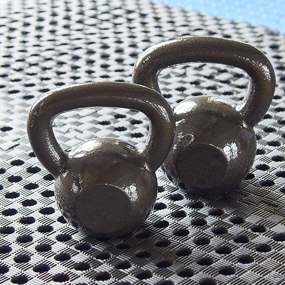 Everyday Essentials 50 Lb Full Body Strength Training Kettlebell (Open Box) - VMInnovations