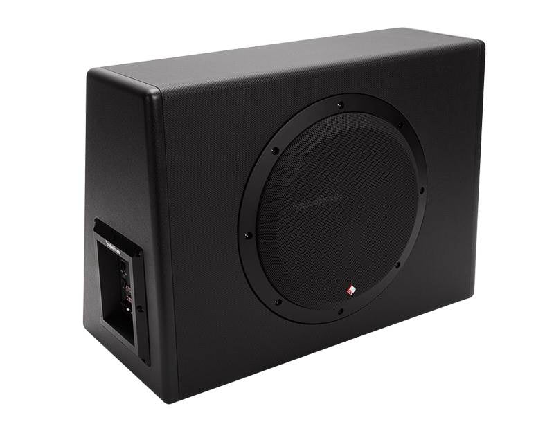 Rockford Fosgate 10" 300 Watt Single Powered Subwoofer Sub Enclosure (For Parts)