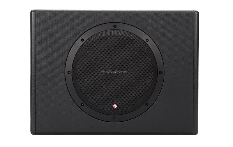 Rockford Fosgate 10" 300 Watt Single Powered Subwoofer Sub Enclosure (For Parts)