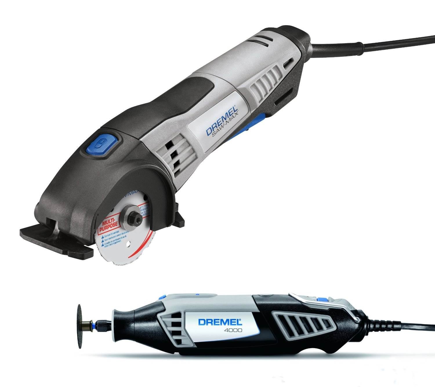 Dremel 4000 + SM20 Variable Speed Rotary Tool Kit & SawMax Two Tool Combo Pack