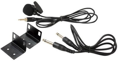 2) PYLE PDWM4400 Wireless 4-Mic Rack Mount Lavalier Headset Microphone Systems