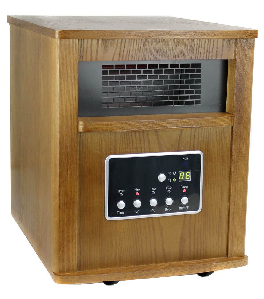 LifeSmart LS-W6-IQH 1500 Sq Ft 6 Infrared Quartz Electric Heater - Open Box