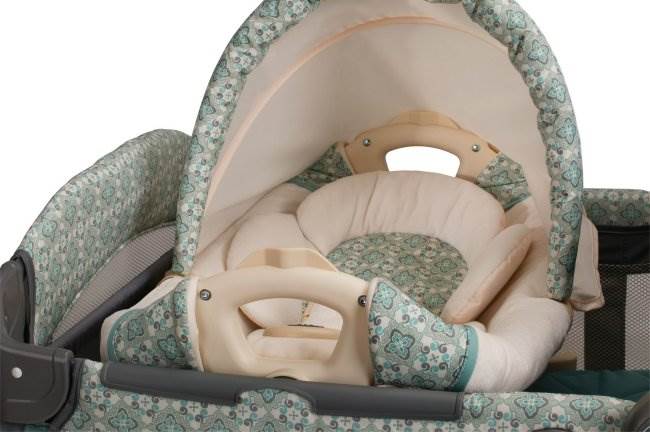 Graco Stylus Baby Stroller, SnugRide 30 & Pack 'n Play Playard Travel - Winslet