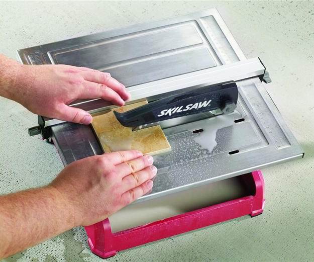 SKiL 3540-01 Portable Bench-Top Wet Tile Cutter Saw w/Diamond Blade - Open Box