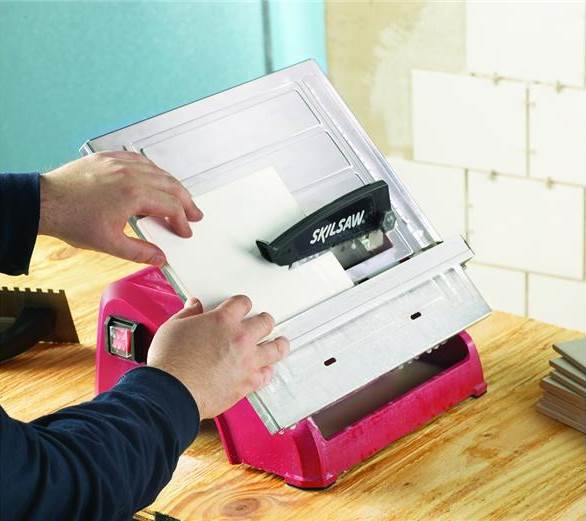 SKiL 3540-01 Portable Bench-Top Wet Tile Cutter Saw w/Diamond Blade - Open Box
