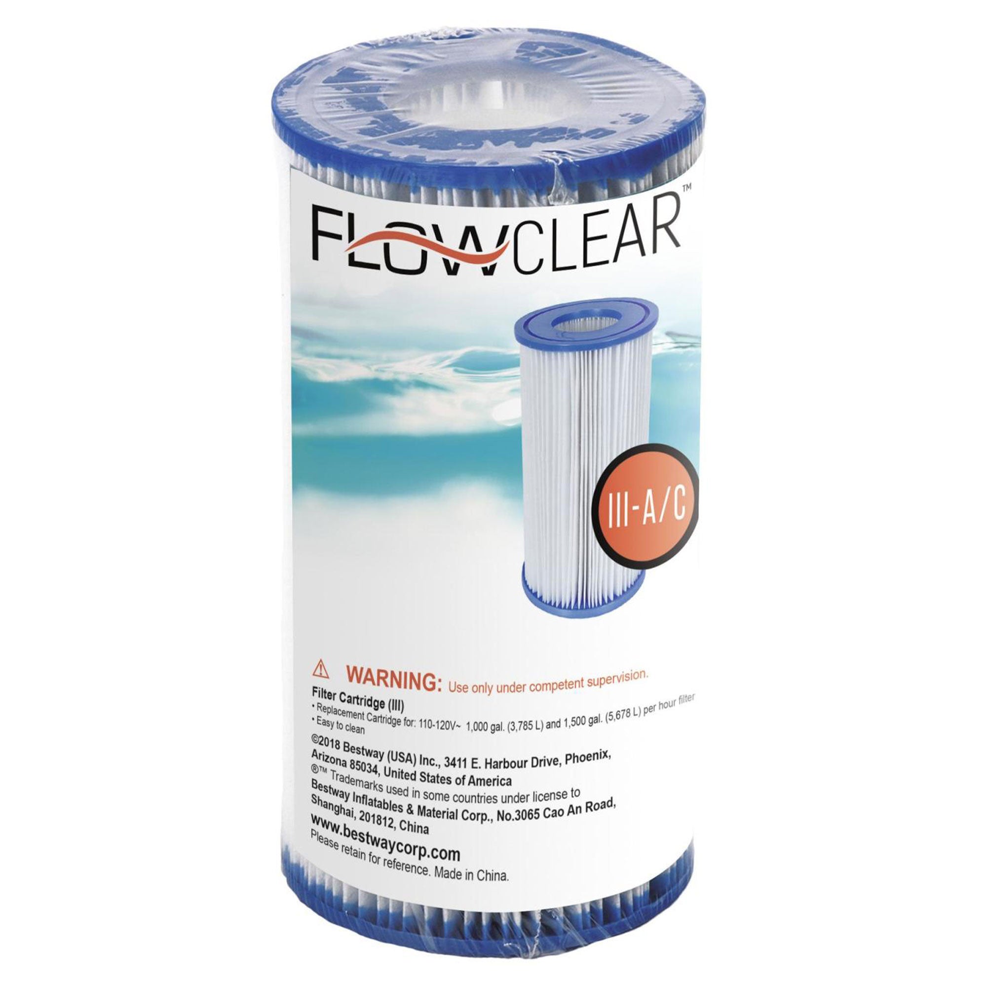 Bestway Swimming Pool Filter Replacement Cartridge Type IV or Type B, 4 Pack - VMInnovations