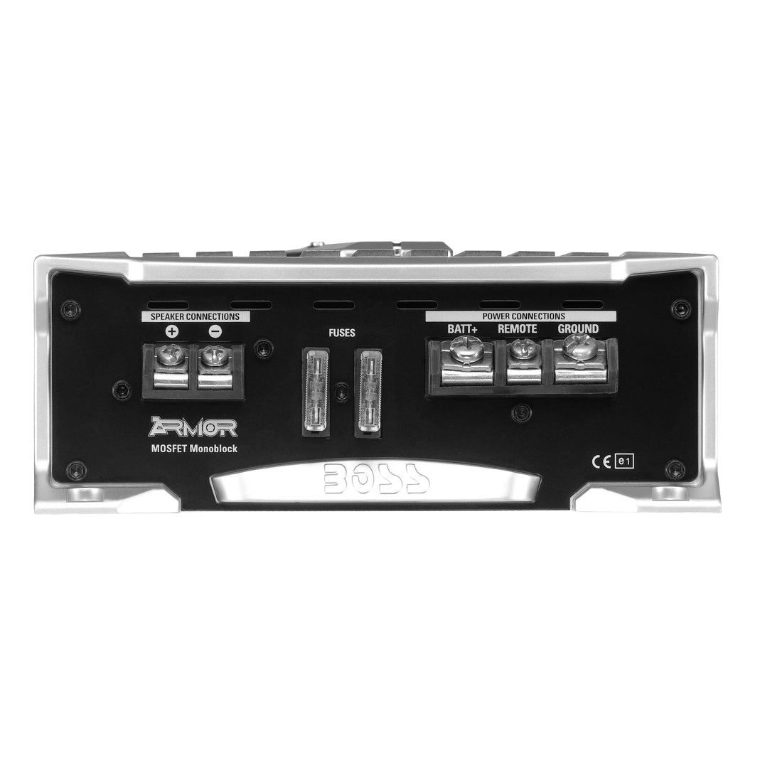 Boss Armor AR2000M 2000 Watt Monoblock A/B Amp Car Audio + Bass Remote (4 Pack) - VMInnovations