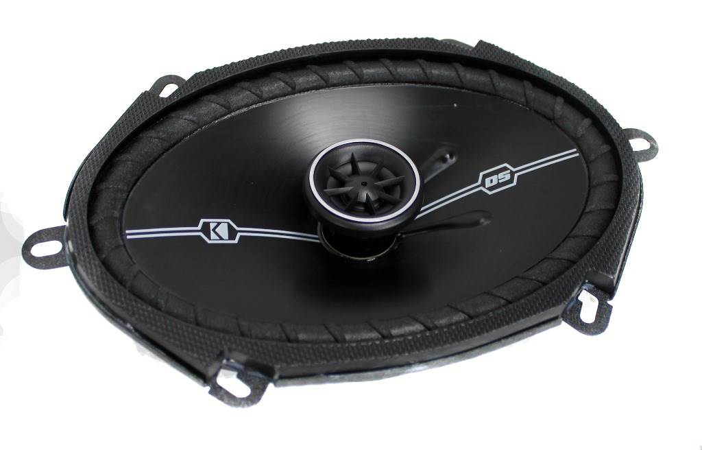 2) Kicker 41DSC684 D-Series 6x8" 200 Watt 2-Way 4-Ohm Car Audio Coaxial Speakers