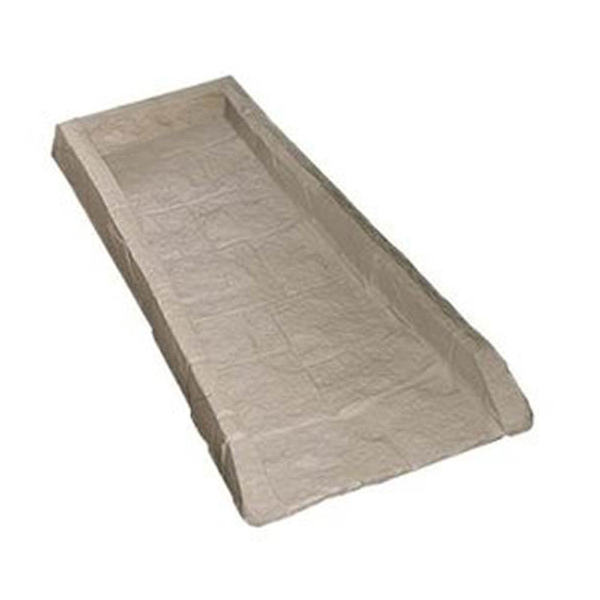 Suncast SB24 Decorative Rain Gutter Downspout Splash Block, Light Taupe (4 Pack) - VMInnovations