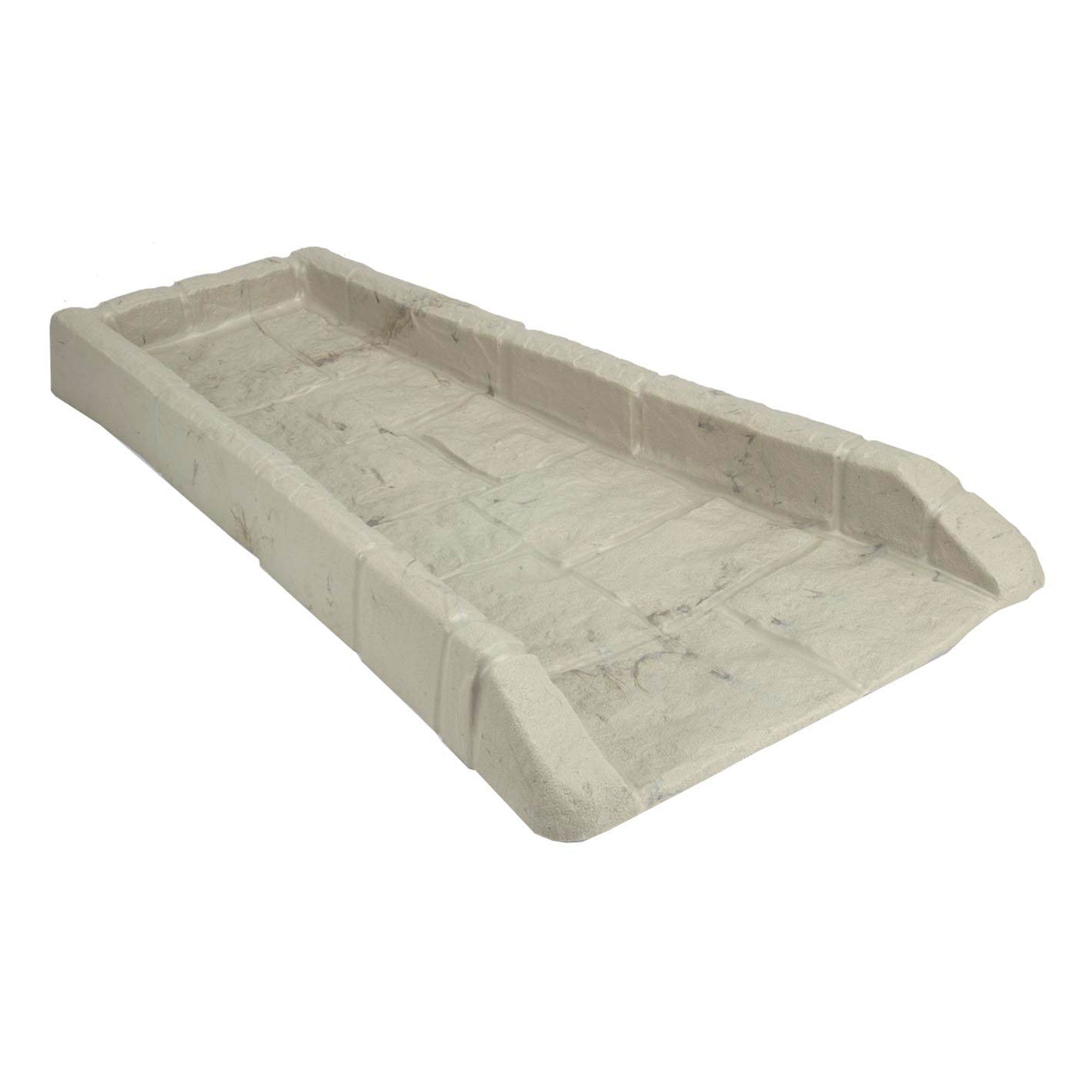 Suncast SB24 Decorative Rain Gutter Downspout Splash Block, 10 Pack, Light Taupe - VMInnovations