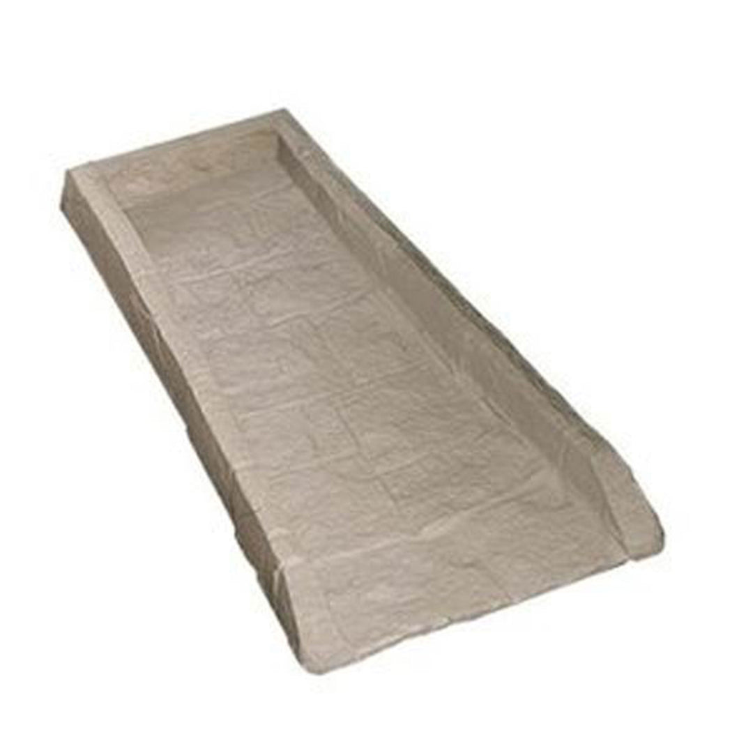 Suncast SB24 Decorative Rain Gutter Downspout Splash Block, 10 Pack, Light Taupe - VMInnovations