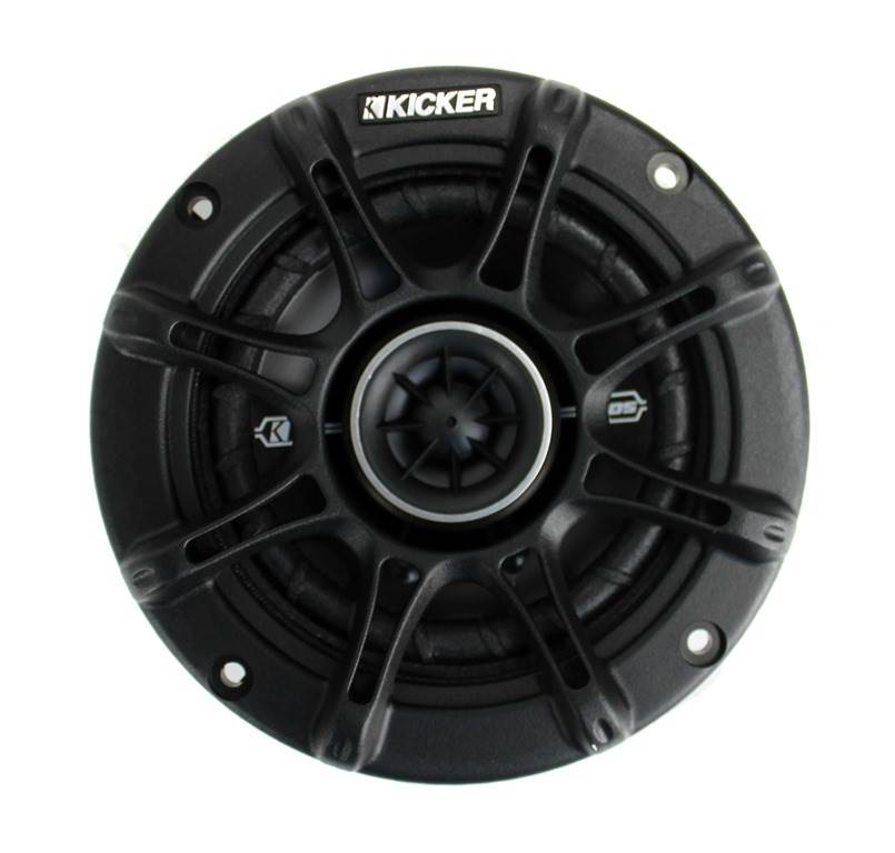 4) Kicker 41DSC44 D-Series 4" 240 Watt 4-Ohm 2-Way Car Audio Coaxial Speakers