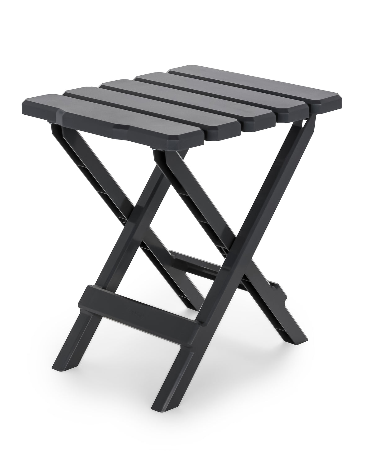Camco Adirondack Style Folding Plastic Large Table, Indoor/Outdoor Use, Charcoal - VMInnovations
