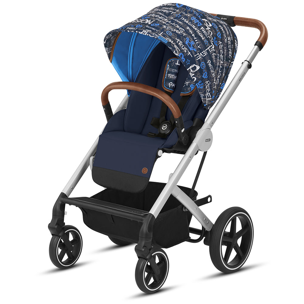 Cybex 519000419 Baby Stroller & Rear Facing Infant Car Seat w/ SafeLock - VMInnovations