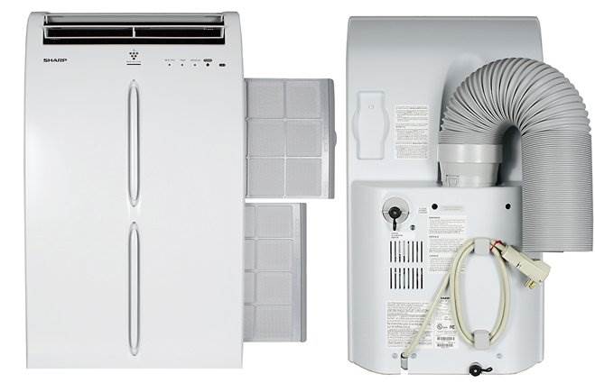 SHARP CV-P10RC Portable Air Cond. Fan & Dehumidifier 10,000 BTU - For Parts