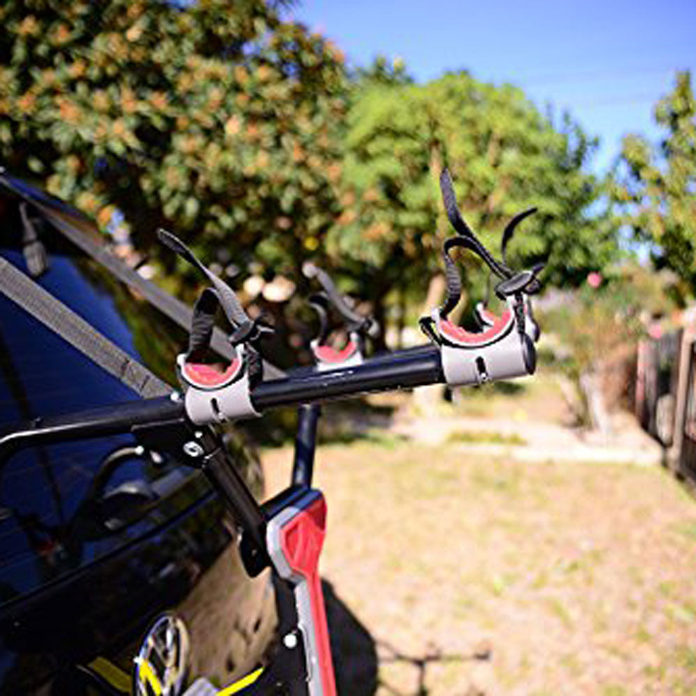 Allen Sports Adjustable Ultra Compact Trunk Mounted 2 Bike Rack, Black (OpenBox)