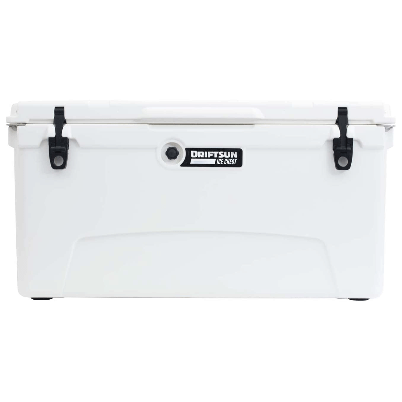 Driftsun Portable 110 Quart Insulated Hardside Cooler, White (Open Box)