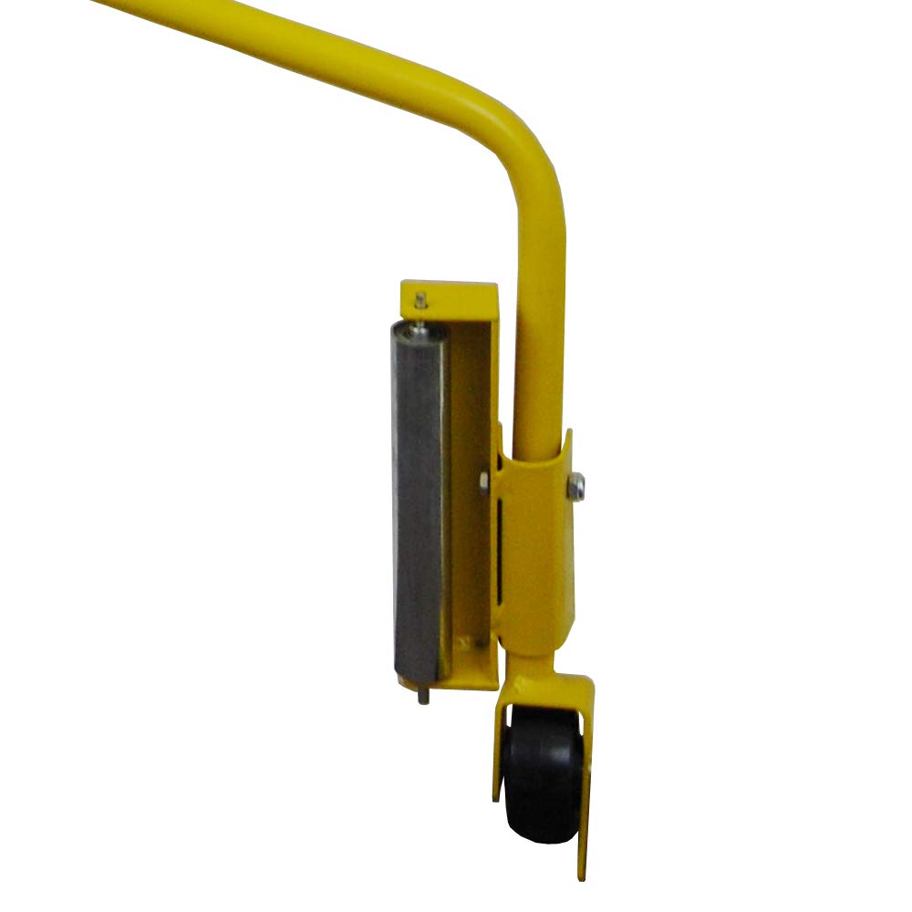 Esco Truck Tire Large Wheel Moving Smooth Roller Dolly, Yellow (Open Box)