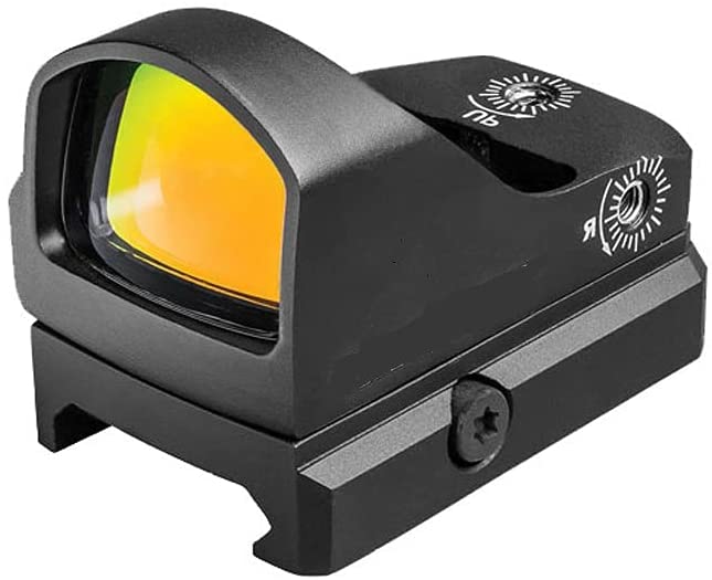TruGlo Tru-Tec Micro Red-Dot 3 MOA Weaver Hunting Tactical Weapon Sight, Black - VMInnovations