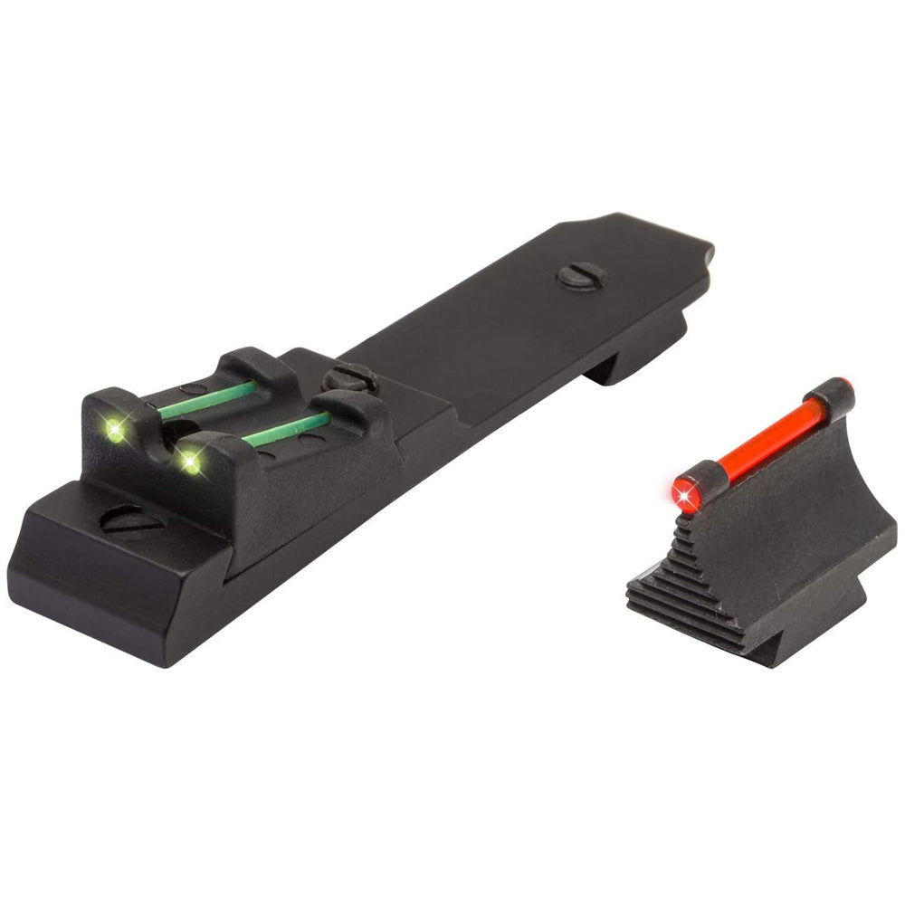 TruGlo Fiber Optic Front Rear Sight Rifle, Henry Golden Boy .22MAG (Open Box)
