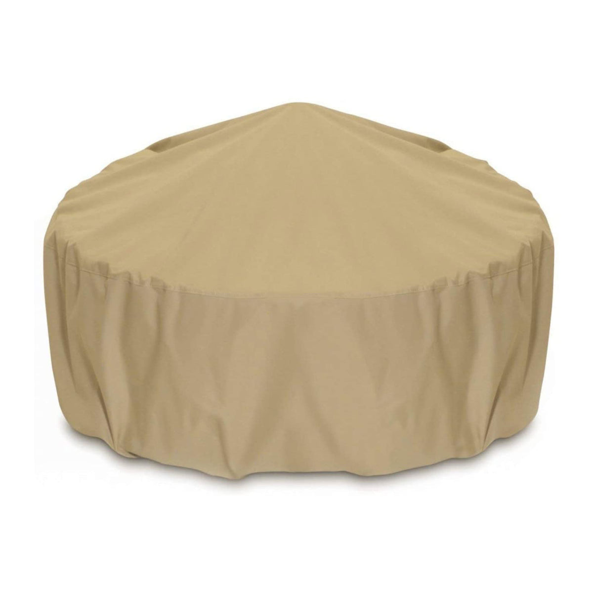 Two Dogs Designs Fire Pit Cover with UV Protection, 80 Inch, Khaki (Used)
