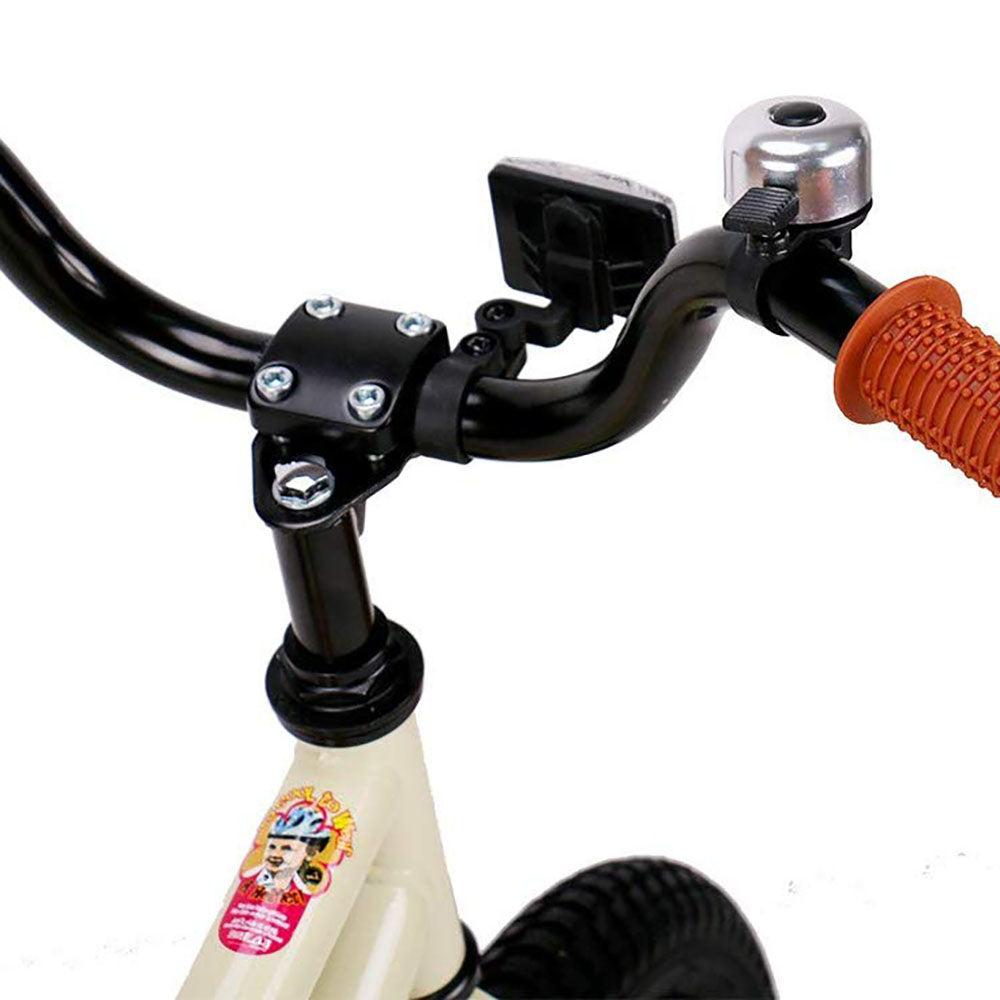 JOYSTAR Totem Series 16" Kids Bike w/ Training Wheels, Ivory (Open Box) - VMInnovations