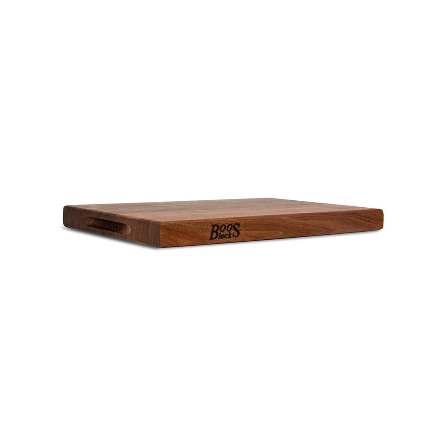 John Boos Walnut Wood Edge Grain Reversible Cutting Board & Maintenance Set - VMInnovations