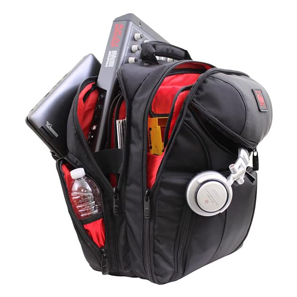 Odyssey BRLBACKSPIN2 Redline Series Backspin Digital Gear DJ Laptop Bag Backpack - VMInnovations
