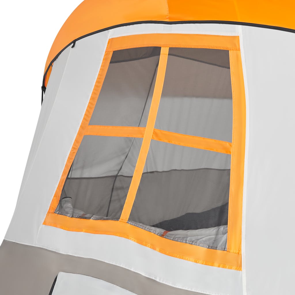 Tahoe Gear Olympia 10-Person 3-Season Tent, Orange/Ivory | Used