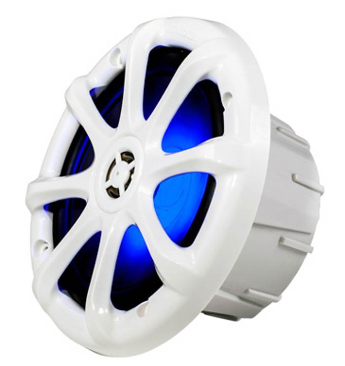 4) New Kicker 11KM6LW 6" 390W 2-Way Marine Boat/ATV Waterproof Speakers White