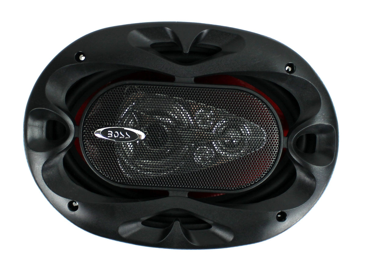 BOSS Audio CHAOS 6x9" 5-Way 600W Car Coaxial Audio Stereo Speakers (4 Pair)