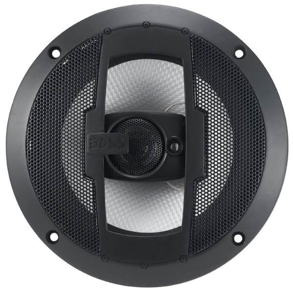 2) Boss R43 4" 200W 3-Way + 2) R63 6.5" 300W 3-Way Car Audio Coaxial Speakers