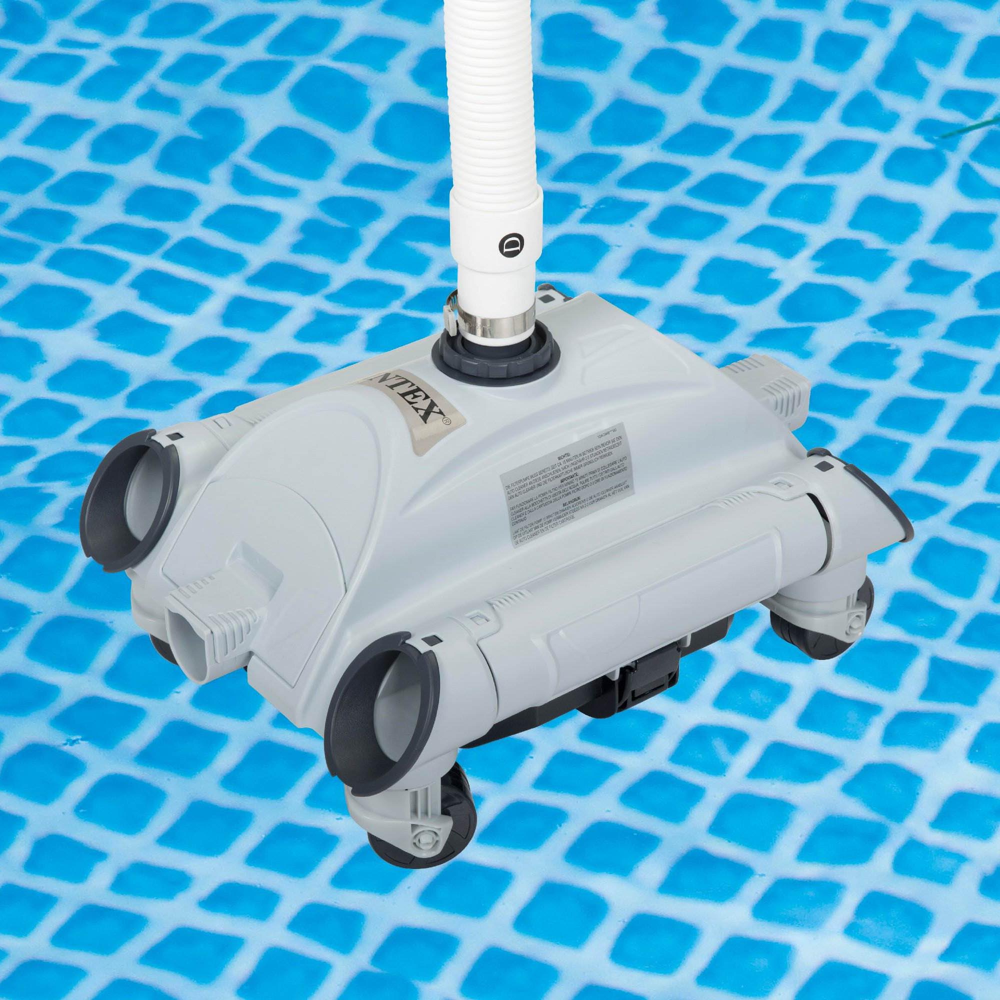 Intex 28001E Automatic Pool Vacuum Cleaner for Above-Ground Pools w/1.5" Fitting - VMInnovations