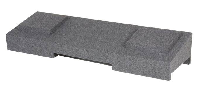 GMC Chevy Crew Cab 2007-2013 Underseat Dual 10" Subwoofer Box Enclosure(Damaged)