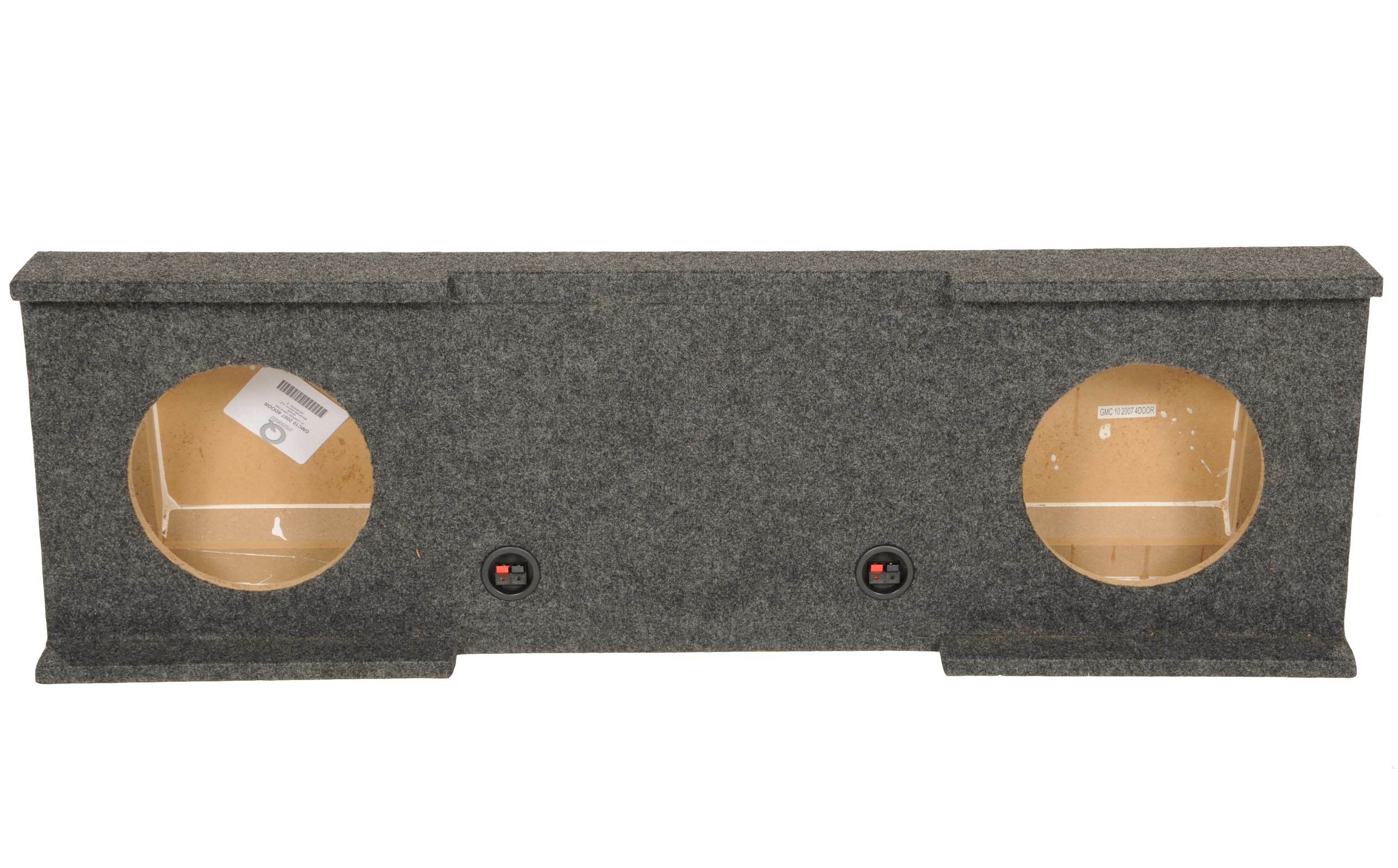 GMC Chevy Crew Cab 2007-2013 Underseat Dual 10" Subwoofer Box Enclosure (Used)