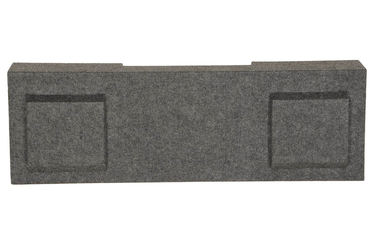 GMC Chevy Crew Cab 2007-2013 Underseat Dual 10" Subwoofer Sub Box (Open Box)