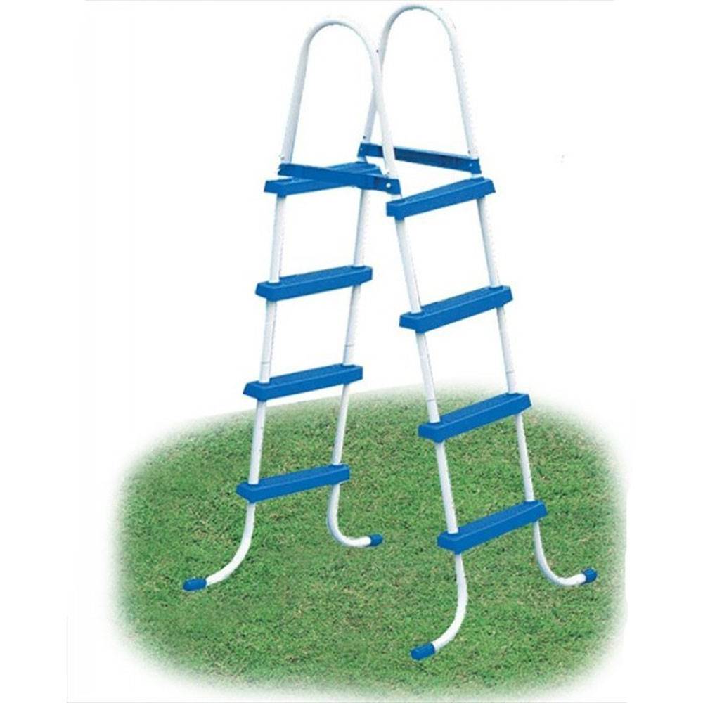 Intex Above-Ground Swimming Pool Steel Frame 48" Slip Resistant Ladder (USED)