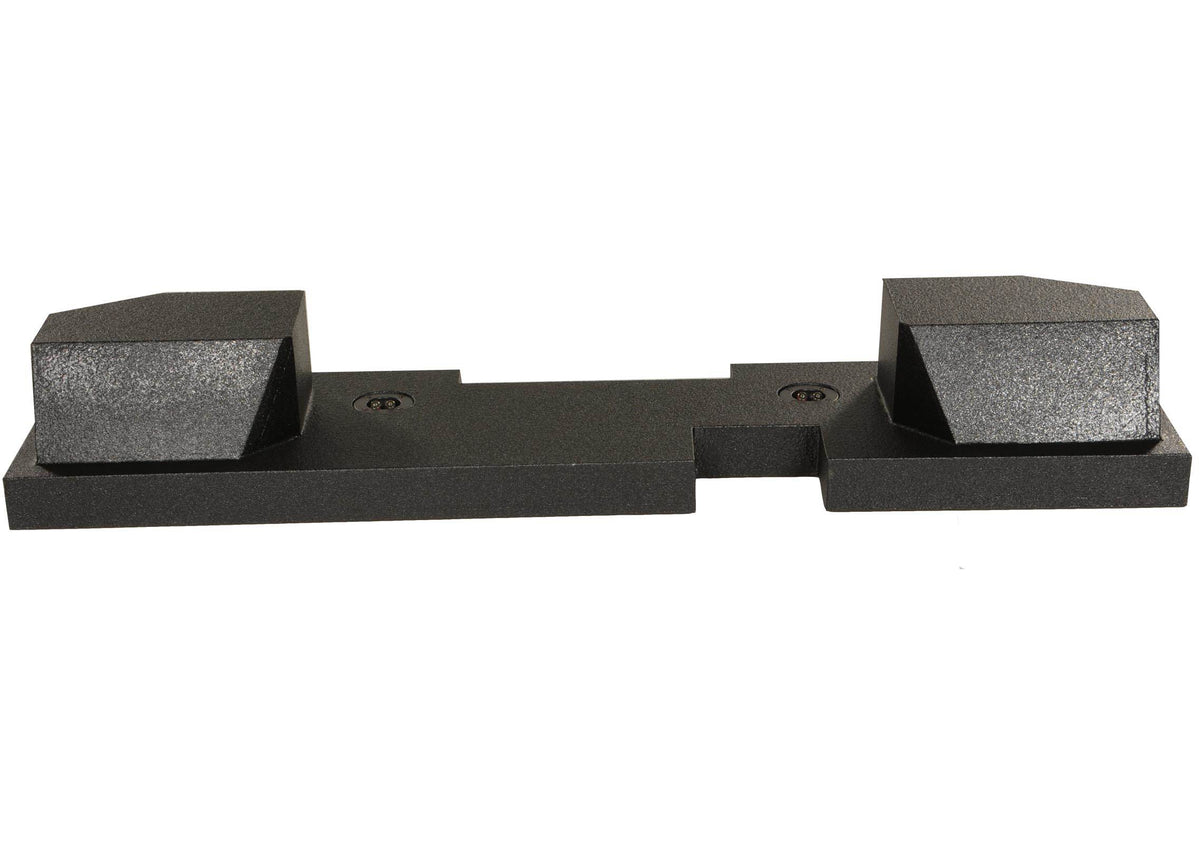 QPower Dodge Ram '02-Newer Dual 10" Sub Box Enclosure w/ Bedliner Spray (Used) - VMInnovations