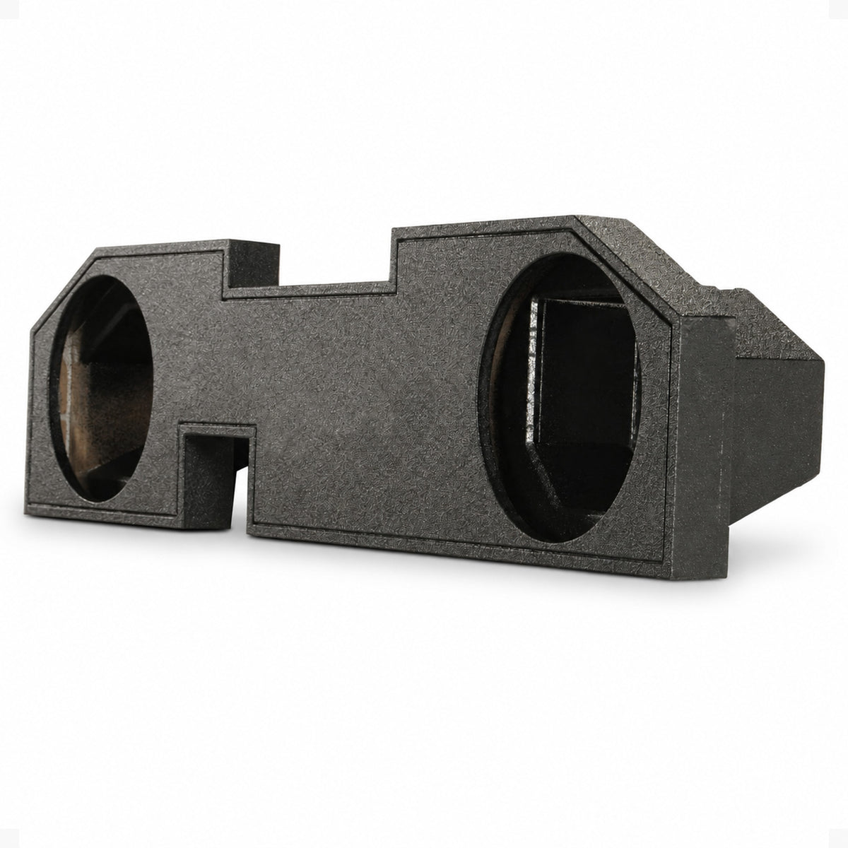 QPower Dodge Ram Quad Cab '02-Newer Dual 12" Subwoofer Box Sub Enclosure (Used) - VMInnovations