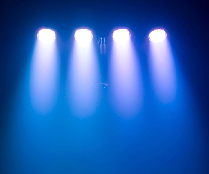 CHAUVET 4BAR 4 BAR DMX LED Stage Wash Light System w/ Tripod, Case & Footswitch - VMInnovations