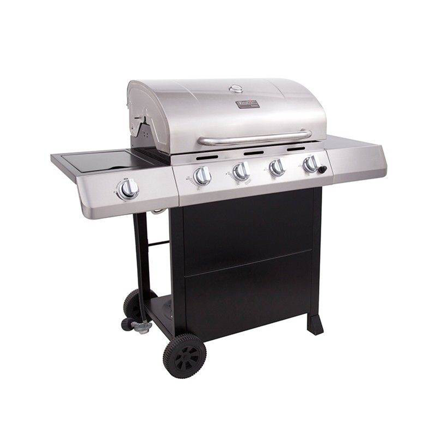 Char-Broil Classic 480 Stainless Gas Grill 40K BTU w/ Side Burner (Damaged)
