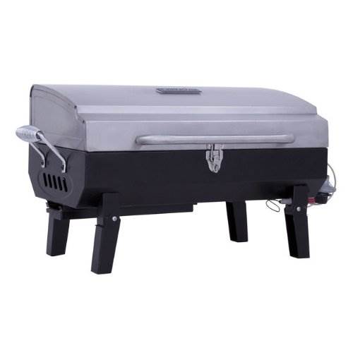 Char-Broil 200 Premium Stainless Steel Tabletop Portable Gas Grill (For Parts)